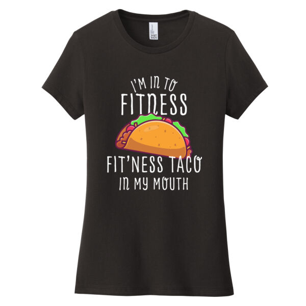 Women's T-Shirt - Fitness Taco Thumbnail